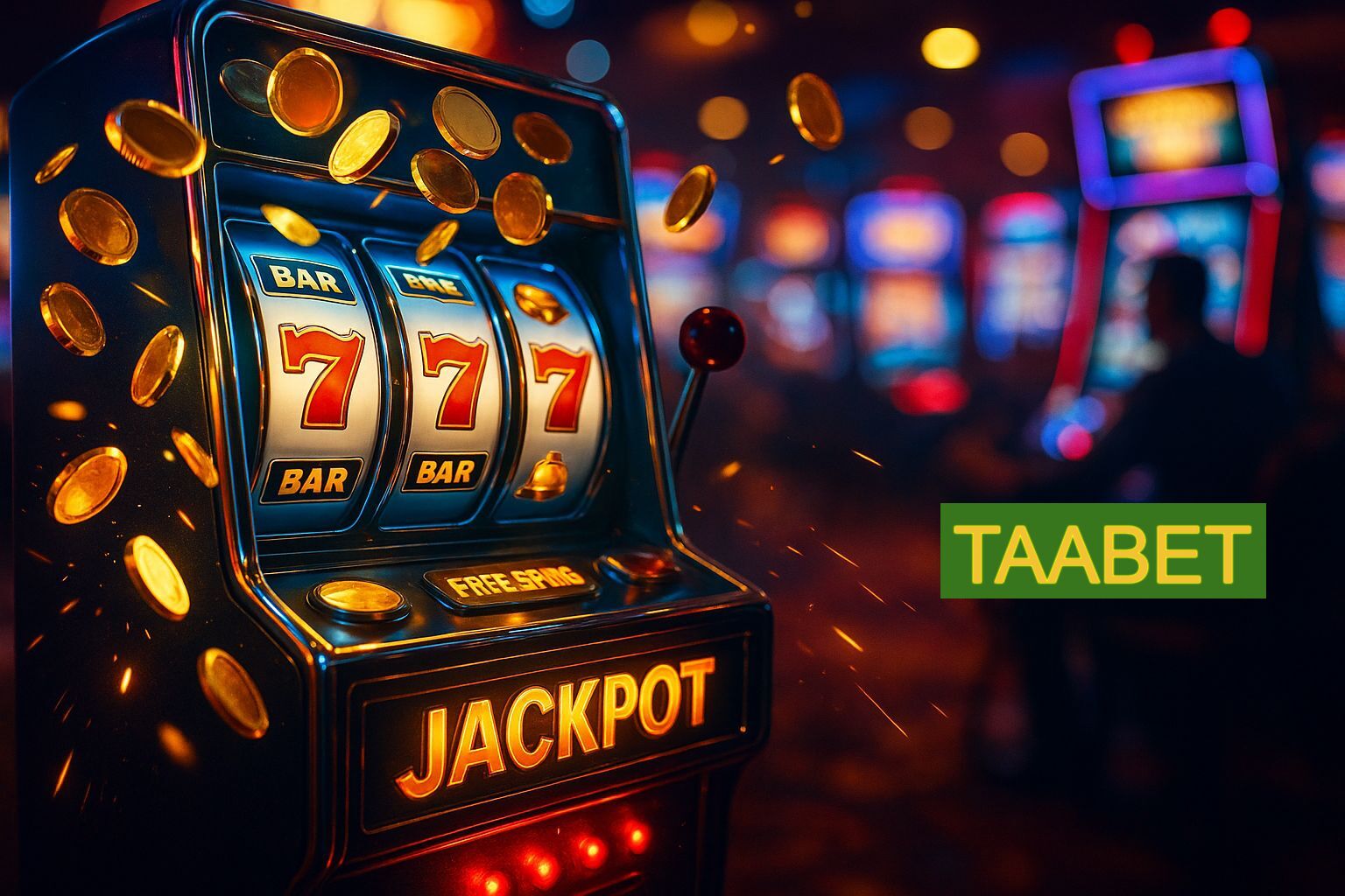 Diversos jogos de caça-níqueis